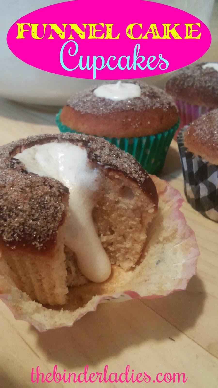 Funnel Cake Cupcakes Recipe!