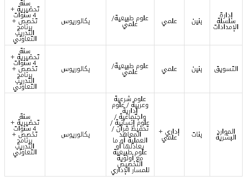 تخصصات كلية ينبع الجامعية