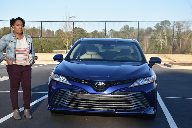 Sedan with the Best Safety Features: 2018 Toyota Camry XLE  via  www.productreviewmom.com