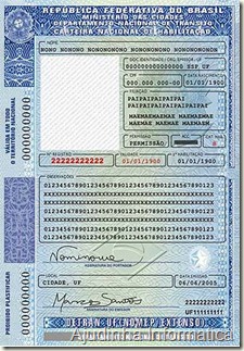 Ajudinha informatica: CARTEIRA DE MOTORISTA -HABILITAÇÃO
