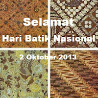 2 Oktober Hari Batik Nasional, Jangan Lupa Pakai Batik