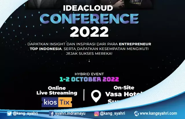 IdeaCloud Conference 2022, Ajang bagi Para Entrepreneur