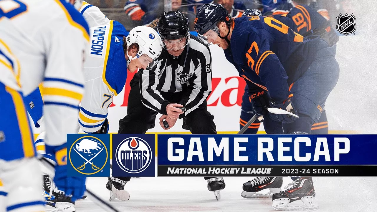 Oilers Overcome 2-Goal Deficit to Swamp Sabres 8-3 Player Grades and Game Recap