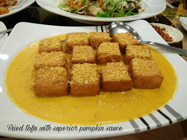 Paulin's Munchies - Choon Seng Hng Restaurant at ITE West - Fried Tofu with superior pumpkin sauce