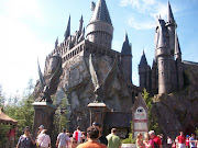Waiting in line to ride it again. Another view of the castle