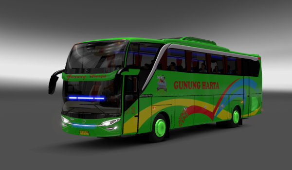 Bus Gunung Harta Shd  GTAind  Mod GTA Indonesia