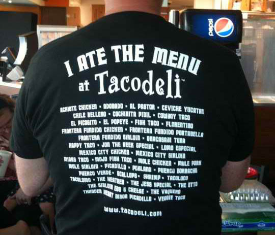 eat the menu