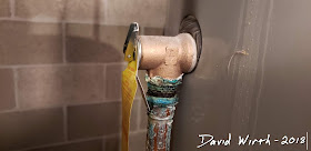 quick fix for leaking hot water tank valve, flick, flip