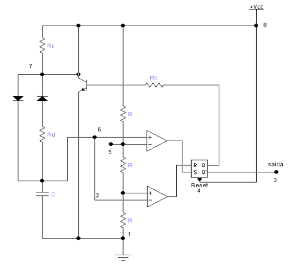 LM555, como funciona o 555