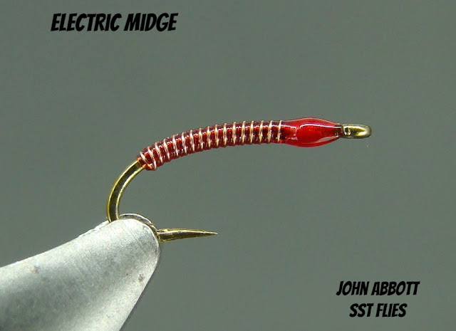 Electric Midge, Midge Larva, Mirco Tubing, TMC Hooks, Hend's Fly Tying, UV Resin