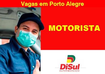 Disul Supermercado seleciona Motorista em Porto Alegre