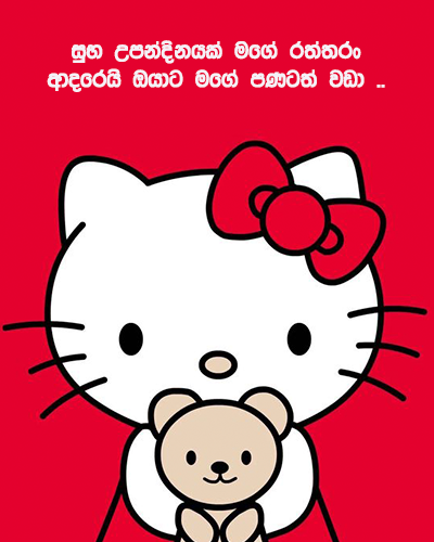 Sinhala romantic birthday wishes for Boyfriend - Girlfriend
