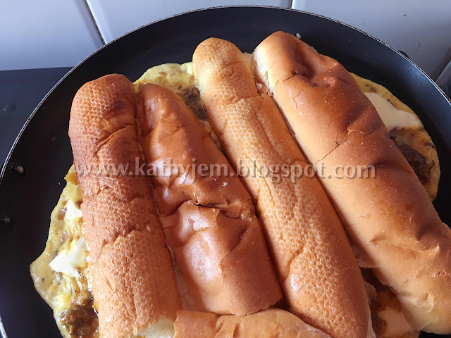 Kathyjem: Resepi Roti John Paling Mudah