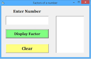 factors of a number in vb 6.0