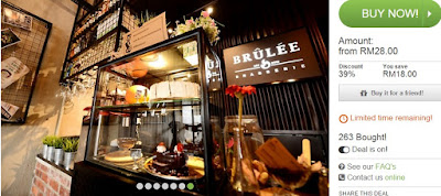 Pasta, Chicken Souvlaki offer at Brulee Brasserie, Merdeka Specials, Discount, KL