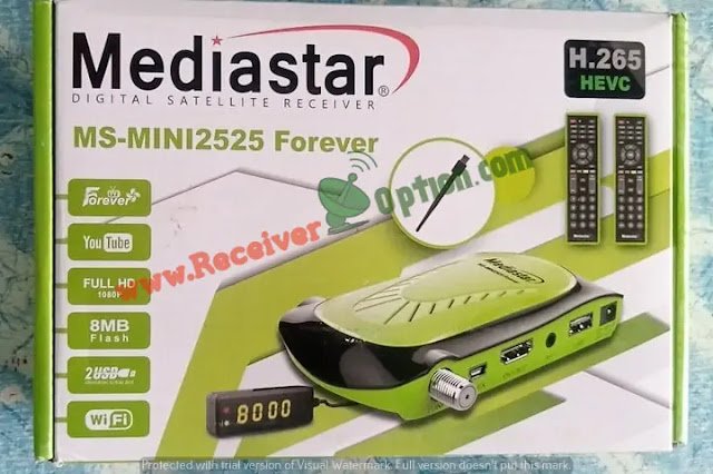 MEDIASTAR MS-MINI 2525 FOREVER HD RECEIVER ORIGINAL FLASH FILE