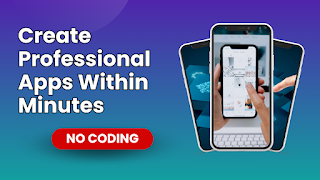 Create  Professional Apps Within Minutes.| Zapable