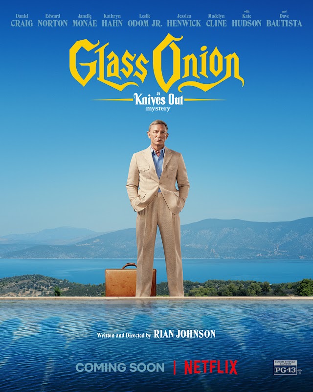 La Cuțite 2: Misterul din Grecia (Film thriller Netflix 2022) Glass Onion: A Knives Out Mystery Trailer și detalii