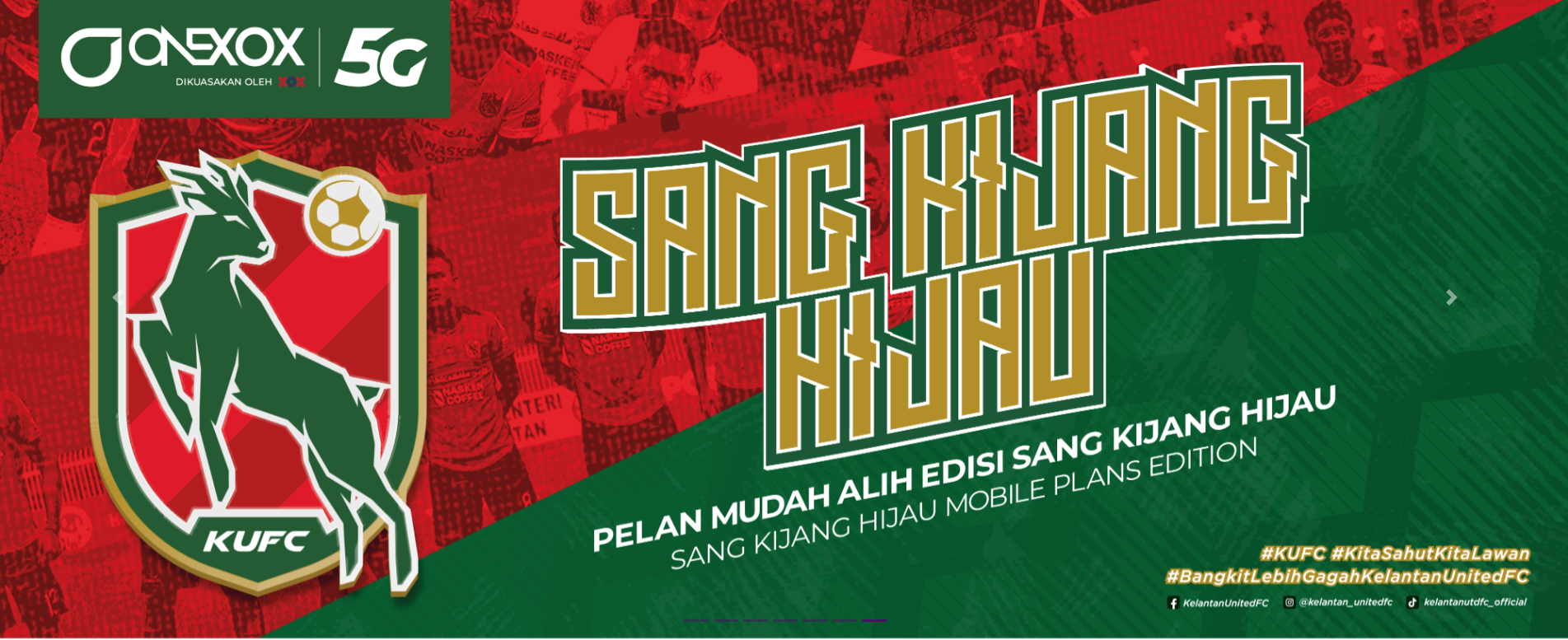 Onexox Kelantan FC Edition - Sang Kijang Hijau