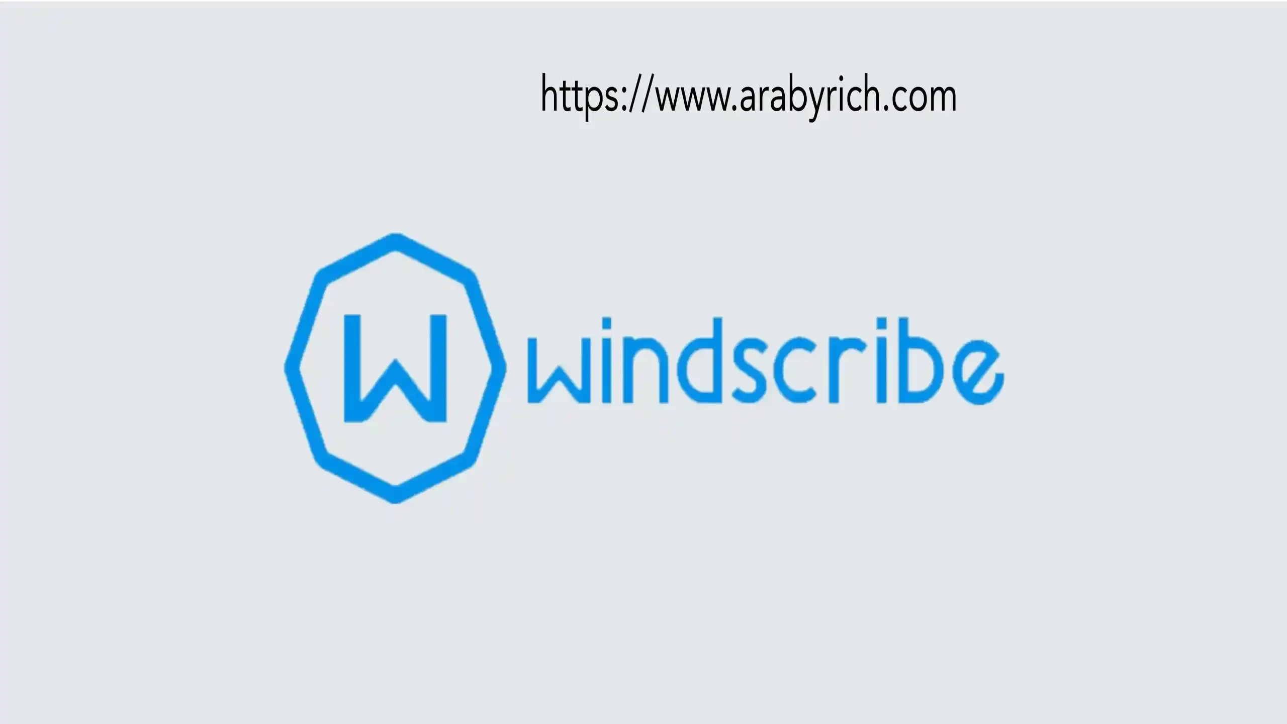 إضافة كروم Windscribe VPN
