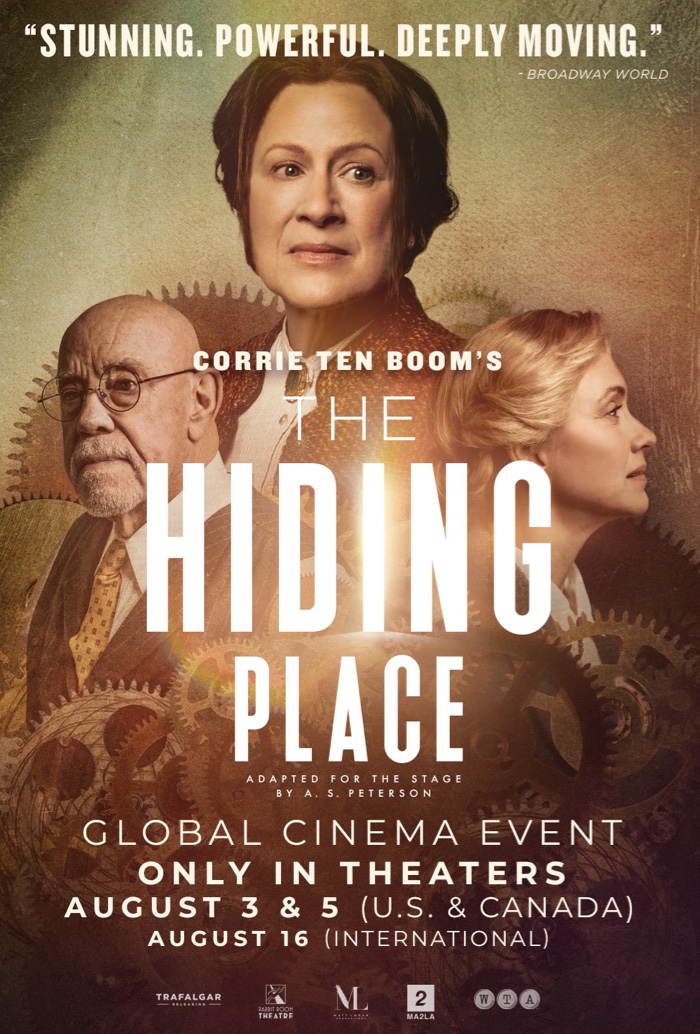 See The Hiding Place only in theaters August 3rd & 5th! + Giveaway