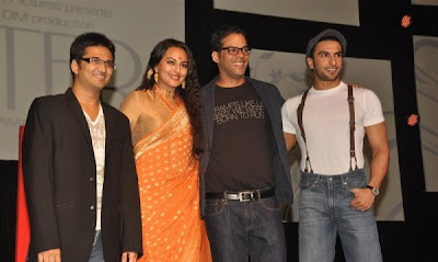 Ranveer And Sonakshi At Launch Of Movie Lootera