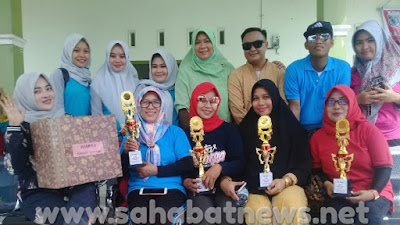 HUT RI 73, Puskesmas Leppangang Gelar Lomba Senam Tabelo 