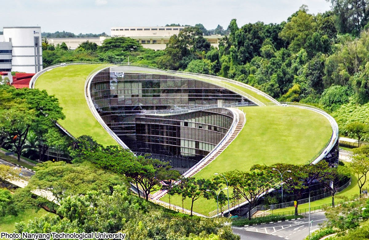 Design-dautore.com: Green Roof Art School In Singapore