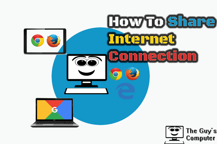 How To share an internet connection 