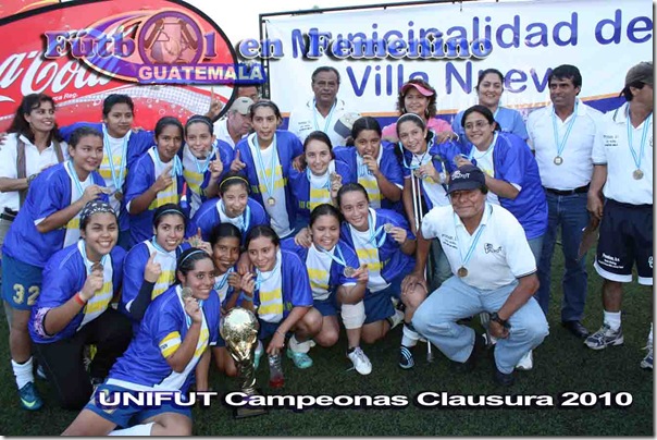 unifut campeonas clausura 2010