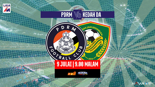Siaran Langsung Live Streaming PDRM vs Kedah Liga Super 2023