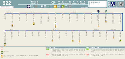 922路　敦化公園－中臺科技大學校區