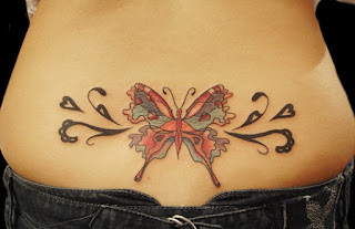 Tattoo designs,butterfly tattoo design,Women tattoo - Butterfly tattoos, Maria Carey and Julia Roberts butterfly tattoo lower back,Beautiful butterfly Feminine Tattoos for you