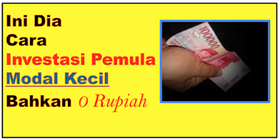 Investasi modal minim untuk pemula