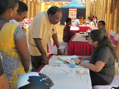 Marwari Yuva Manch Organizes Cancer Detection Camp in St. Mira’s High School, BTM,