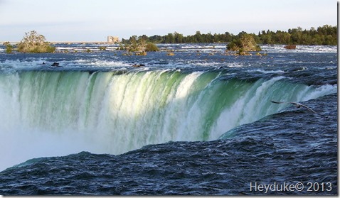 Horseshoe Falls edge