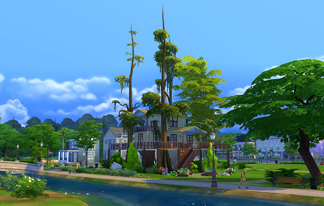 Sims 4 Treehouse