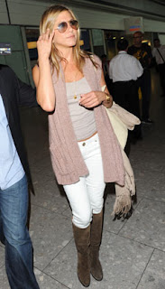 Jennifer Aniston at the airport