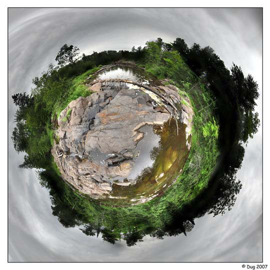 Mesmerising 360 Degree Panoramic Shots with 
Stereographic Projection.