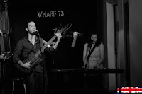 Raúl J. Sanchez y Andrea Lucía en Wharf 73