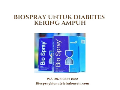 Biospray Untuk Diabetes Kering Ampuh | WA 0878 9381 1922