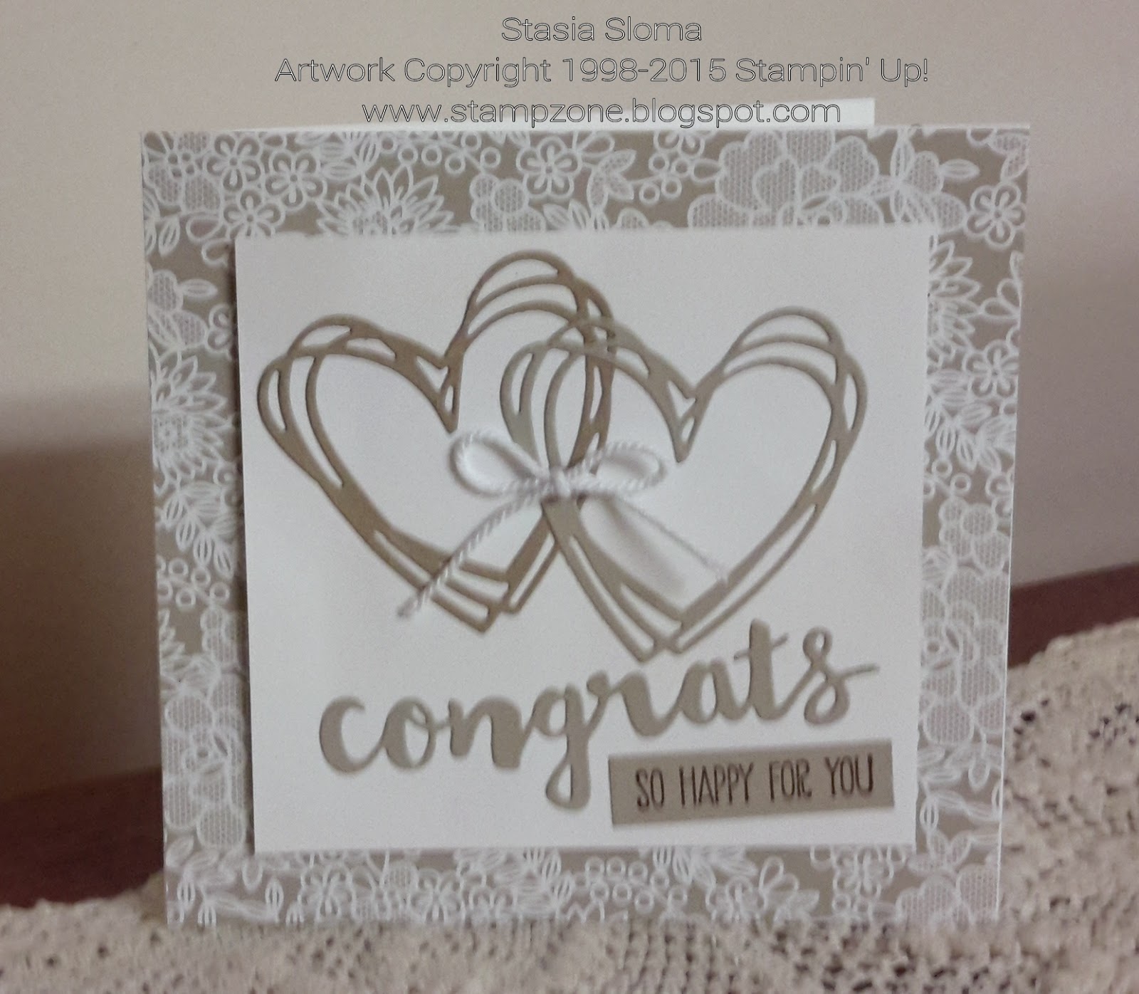 Stampin' & Scrappin' with Stasia: Congrats