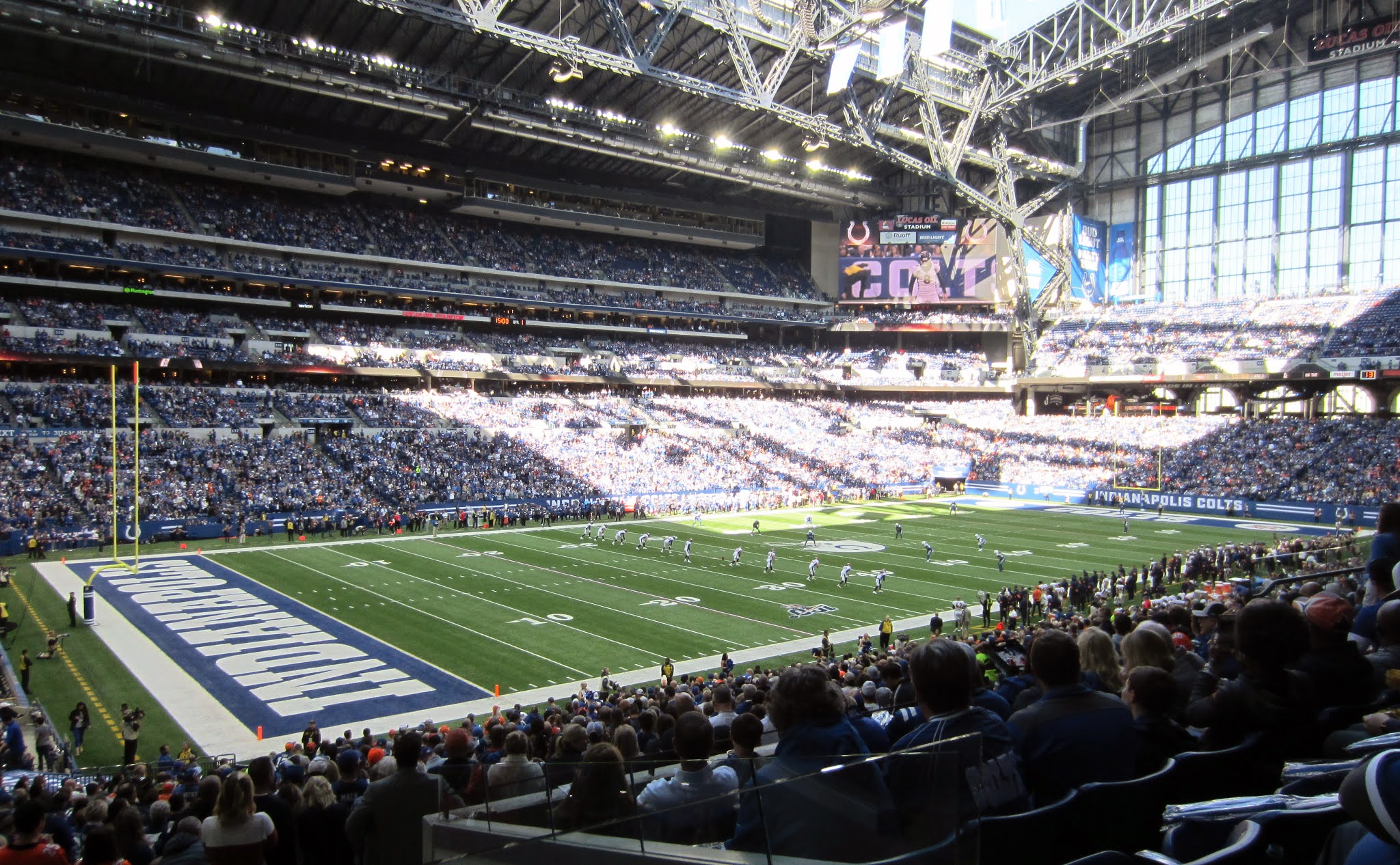 Inside Lucas Oil Stadium