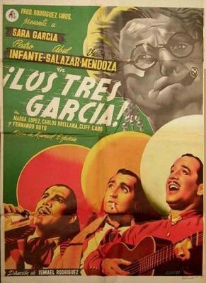  ¡Los Tres García! (1946) 1080p (60FPS) Español Latino