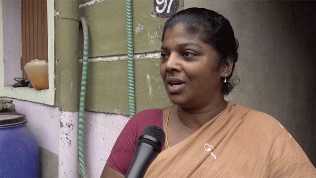 Saritha says if water is scarce "there are bound to be fights"