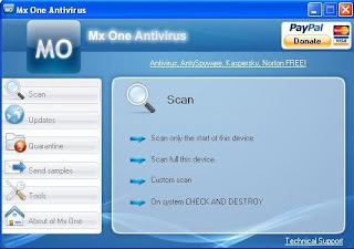 DOWNLOAD MX ONE ANTIVIRUS PORTABLE UNTUK FLASHDISK