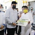 Wali Kota Medan Serahkan Bantuan Pembangunan Masjid As Sholihin