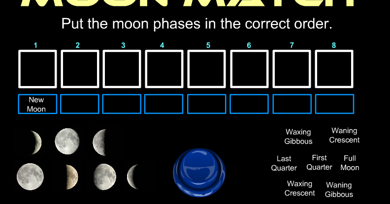 Mr. Trent's Classroom: Moon Phases Game