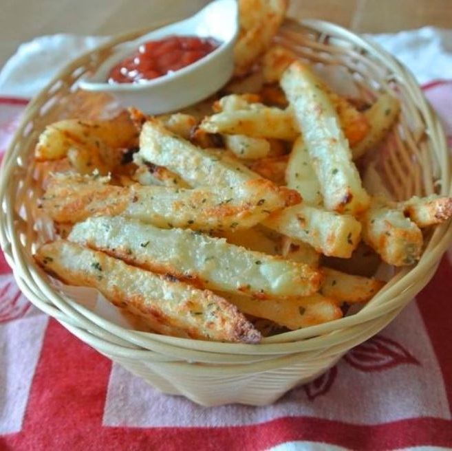 Garlic Parmesan Fries recipe