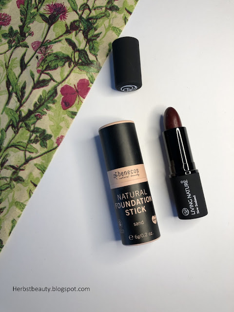 Benecos Foundation Stick, Living Nature Lipstick